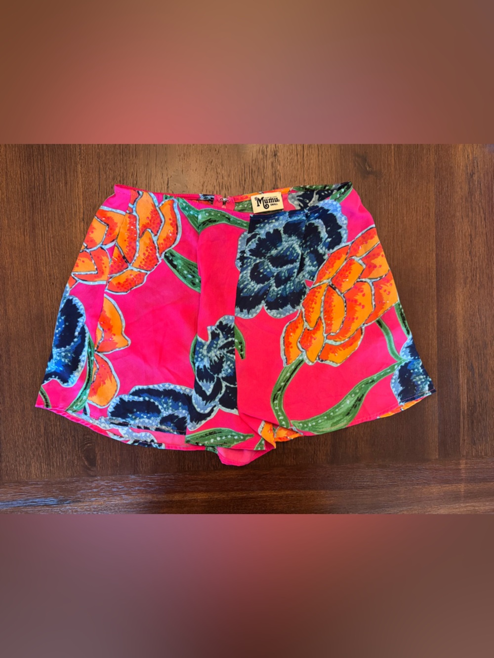 Show Me Your MuMu Sawyer Floratopia Floral High Waisted Shorts - Sz S